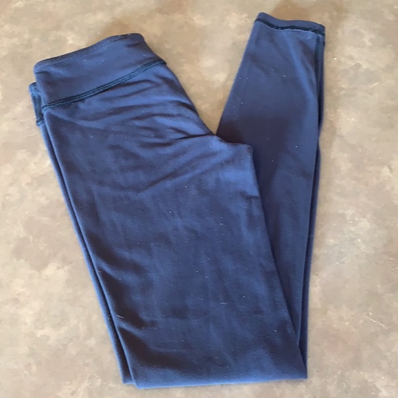 Lululemon Ivivva Navy Blue Ankle Lenth Leggings - Picture 2 of 6